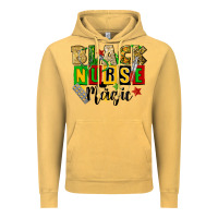 Vintage Mustard black nurse magic juneteenth Vintage Hoodie - CowGirlArtShop
