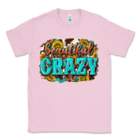 Bubblegum Pink Western Beautiful Crazy Classic Tee - texasbilliewilder