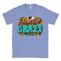 Colony Blue Western Beautiful Crazy Classic Tee - texasbilliewilder