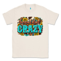 Natural Western Beautiful Crazy Classic Tee - texasbilliewilder
