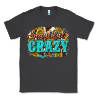 Smoke Western Beautiful Crazy Classic Tee - texasbilliewilder