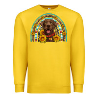Lemon chocolate labrador rainbow Premium Sweatshirt - Artiststas