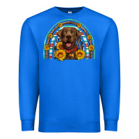 True Royal chocolate labrador rainbow Premium Sweatshirt - Artiststas