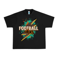Black Football Vibes Urban Heavy Tee - HowdyJamesFarm