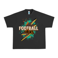 Pigment Black Football Vibes Urban Heavy Tee - HowdyJamesFarm