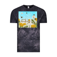 Cloud Black spread kindness with dandelions Vintage Tee - TumblerDesignByShophia