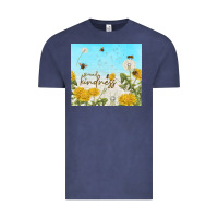 Vintage Denim spread kindness with dandelions Vintage Tee - TumblerDesignByShophia