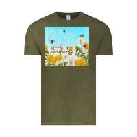 Vintage Olive spread kindness with dandelions Vintage Tee - TumblerDesignByShophia
