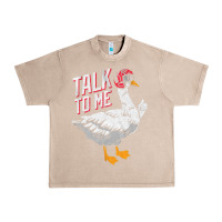 French Oak Talk To Me- Funny Goose Tee- Funny Goose Gifts Premium Urban Heavy Tee - minhPixels