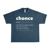 Midnight Navy Chonce Definition We Took A Chonce Risk Lover Gift Urban Heavy Tee - minhPixels