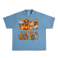 Pebble Blue Tis' the season Fall Heifer coffee cups Urban Heavy Tee - RanaPortraitStore