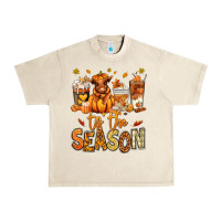 Tis' The Season Fall Heifer Coffee Cups Urban Heavy Tee | Teevron
