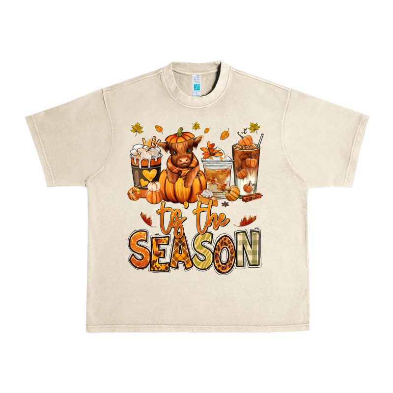 Tis' The Season Fall Heifer Coffee Cups Urban Heavy Tee by RanaPortraitStore | Teevron