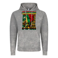 Celebrating Black Freedom 6 19 1865 Juneteenth Vintage Hoodie | Teevron