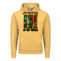 Vintage Mustard celebrating black freedom 6 19 1865 juneteenth Vintage Hoodie - CowGirlArtShop