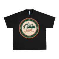 Black Glacier National Park Urban Heavy Tee - minhPixels