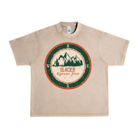 French Oak Glacier National Park Urban Heavy Tee - minhPixels