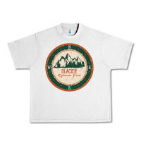 Lunar Rock Glacier National Park Urban Heavy Tee - minhPixels