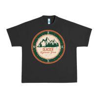 Pigment Black Glacier National Park Urban Heavy Tee - minhPixels
