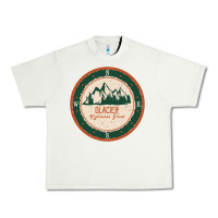 Pistachio Glacier National Park Urban Heavy Tee - minhPixels