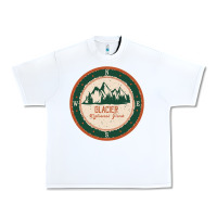 White Glacier National Park Urban Heavy Tee - minhPixels