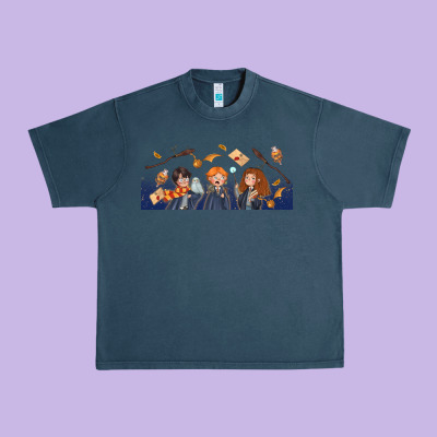 Wizard Kids Urban Heavy Tee Designed By Tumblerdesignbyshophia