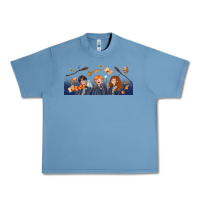 Pebble Blue wizard kids Urban Heavy Tee - TumblerDesignByShophia