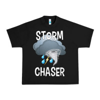 Black Kids Storm Chaser Boys Storm Hunter Tornado Gift Urban Heavy Tee - minhPixels