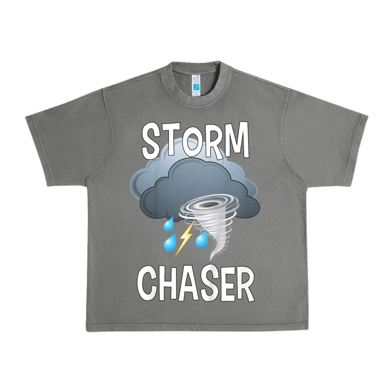 Kids Storm Chaser Boys Storm Hunter Tornado Gift Urban Heavy Tee by minhPixels | Teevron