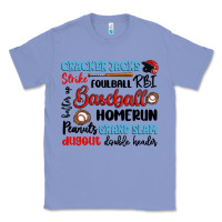 Colony Blue baseball typography words Classic Tee - Artiststas