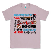 Lilac baseball typography words Classic Tee - Artiststas