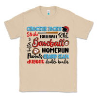 Mushroom baseball typography words Classic Tee - Artiststas