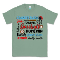 Sage baseball typography words Classic Tee - Artiststas