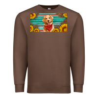 Chestnut golden retriever license plate Premium Sweatshirt - Artiststas
