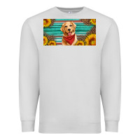 Dove Grey golden retriever license plate Premium Sweatshirt - Artiststas