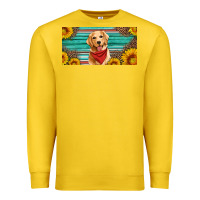 Lemon golden retriever license plate Premium Sweatshirt - Artiststas
