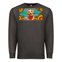 Smoke golden retriever license plate Premium Sweatshirt - Artiststas