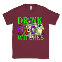 Burgundy Drink Up Witches Classic Tee - texasbilliewilder