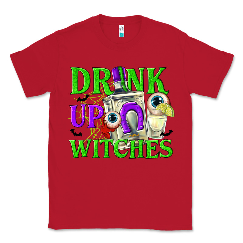 Drink Up Witches Classic Tee by texasbilliewilder | Teevron