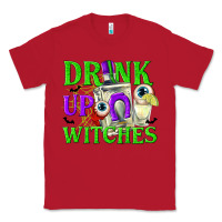 Red Drink Up Witches Classic Tee - texasbilliewilder