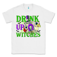 White Drink Up Witches Classic Tee - texasbilliewilder