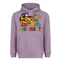 Lavender i'm 4 and digging it Heavyweight Hoodie - Artiststas