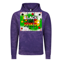 Cloud Purple black and proud Vintage Hoodie - CowGirlArtShop