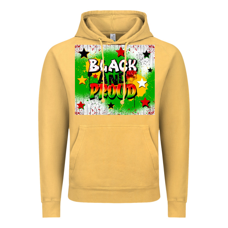Black And Proud Vintage Hoodie by CowGirlArtShop | Teevron
