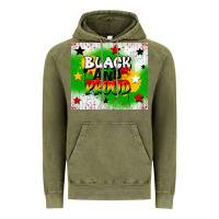 Vintage Olive black and proud Vintage Hoodie - CowGirlArtShop
