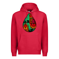 Cardinal african masks teardrop  3 Premium Hoodie - BundleAndBundleShop