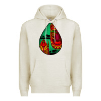 Oatmeal Heather african masks teardrop  3 Premium Hoodie - BundleAndBundleShop