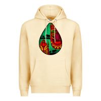 Pina Colada african masks teardrop  3 Premium Hoodie - BundleAndBundleShop