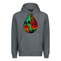 Rock african masks teardrop  3 Premium Hoodie - BundleAndBundleShop