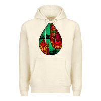 Sandshell african masks teardrop  3 Premium Hoodie - BundleAndBundleShop